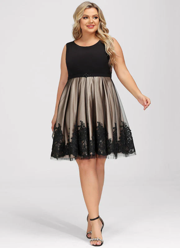 Robe Cocktail Élégante À Broderies – Image 6