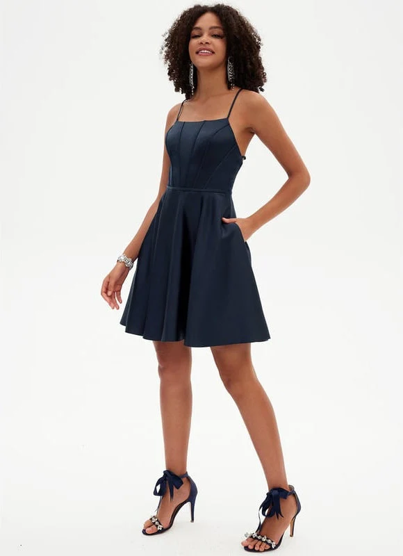 Robe De Bal De Bal En Satin Rose – Image 4