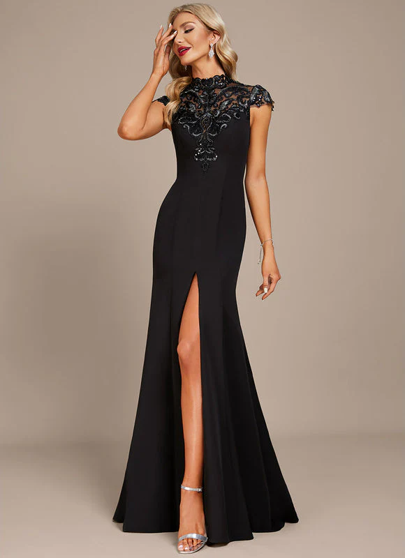 Robe Fourreau Élégante À Fente – Image 6