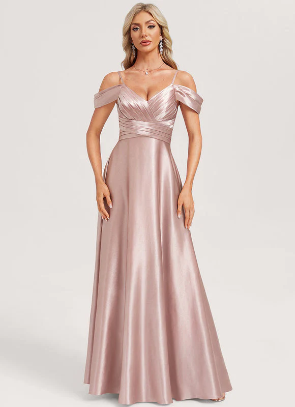 Robe Rose Poudré Dos Nu – Image 3