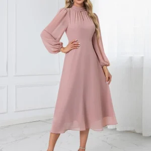 Robe Rose Poudré Boheme