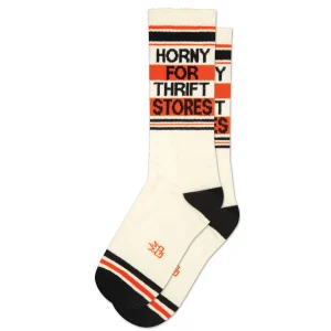Chaussettes de sport "Horny For Thrift Stores"