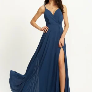 Robe De Bal Bordeaux Fluide