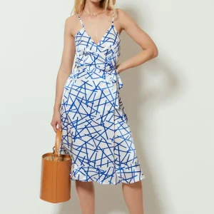 Robe Portefeuille Clémence- Motif Graphique