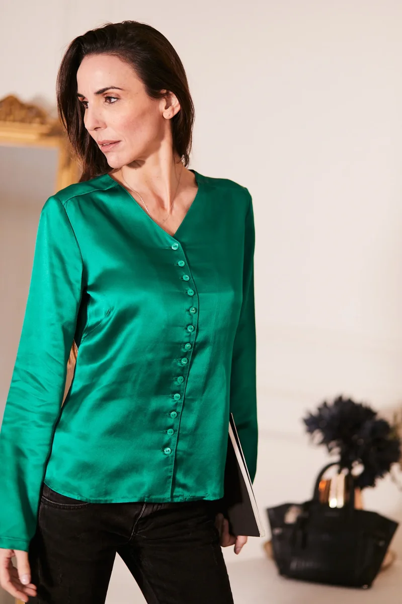Chemise Laure en Soie – Image 9