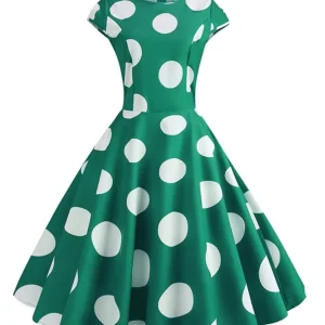 Robe Rockabilly Verte