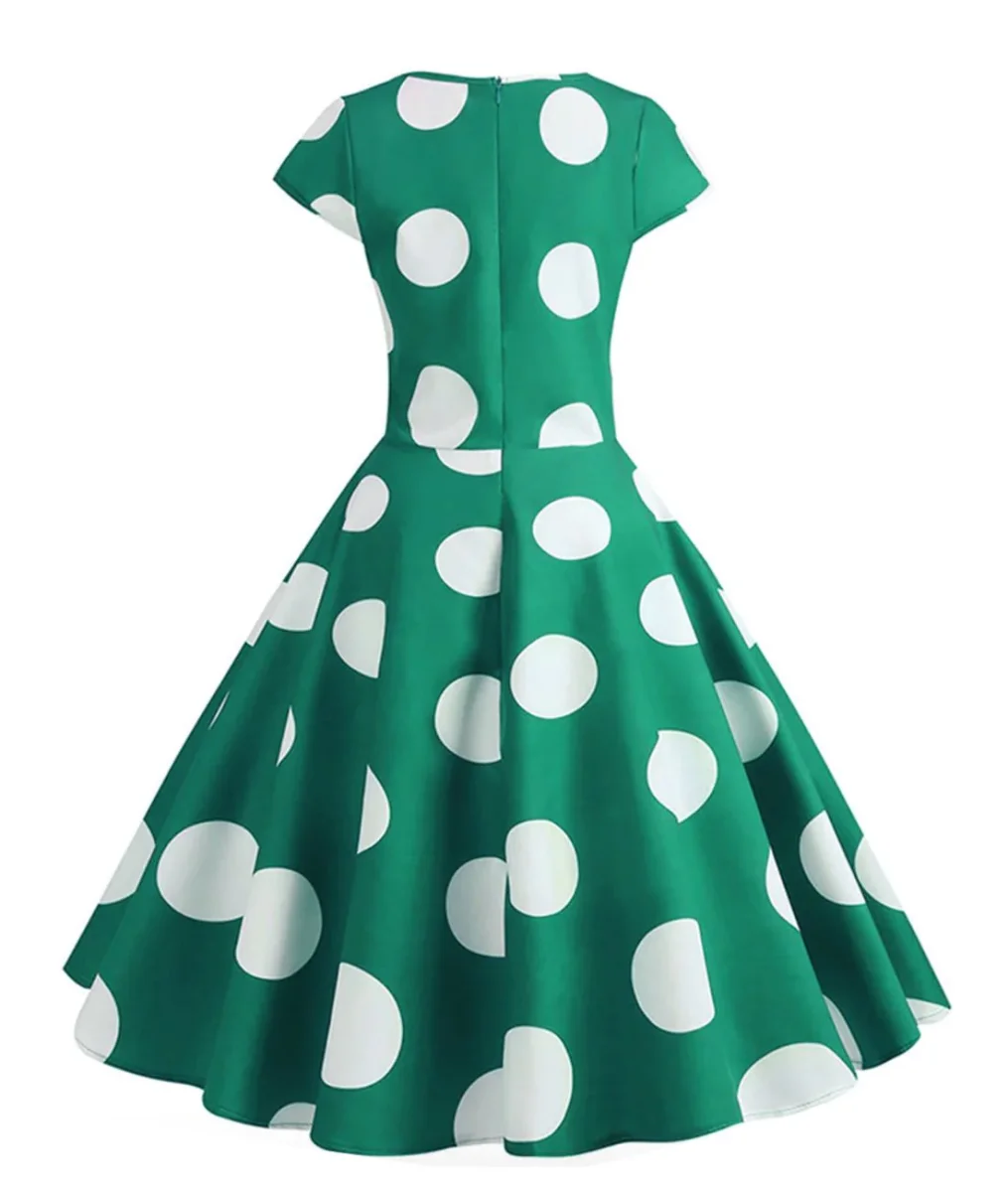 Robe Rockabilly Verte – Image 4