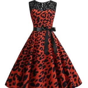 Robe Rouge Rockabilly