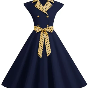 Robe Style Pin Up Longue