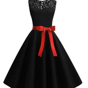 Robe Unie Année 60 Pin Up