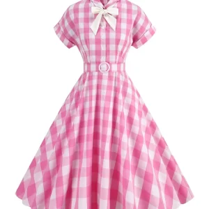 Robe Vichy Des Années 60