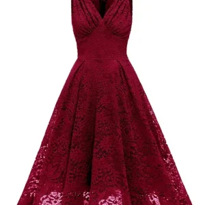 Robe Vintage Année 50 Dentelle