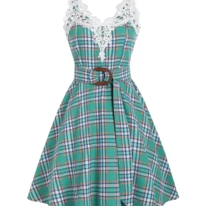 Robe Vintage Année 60 Dentelle