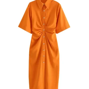 Robe Vintage Années 40 Été