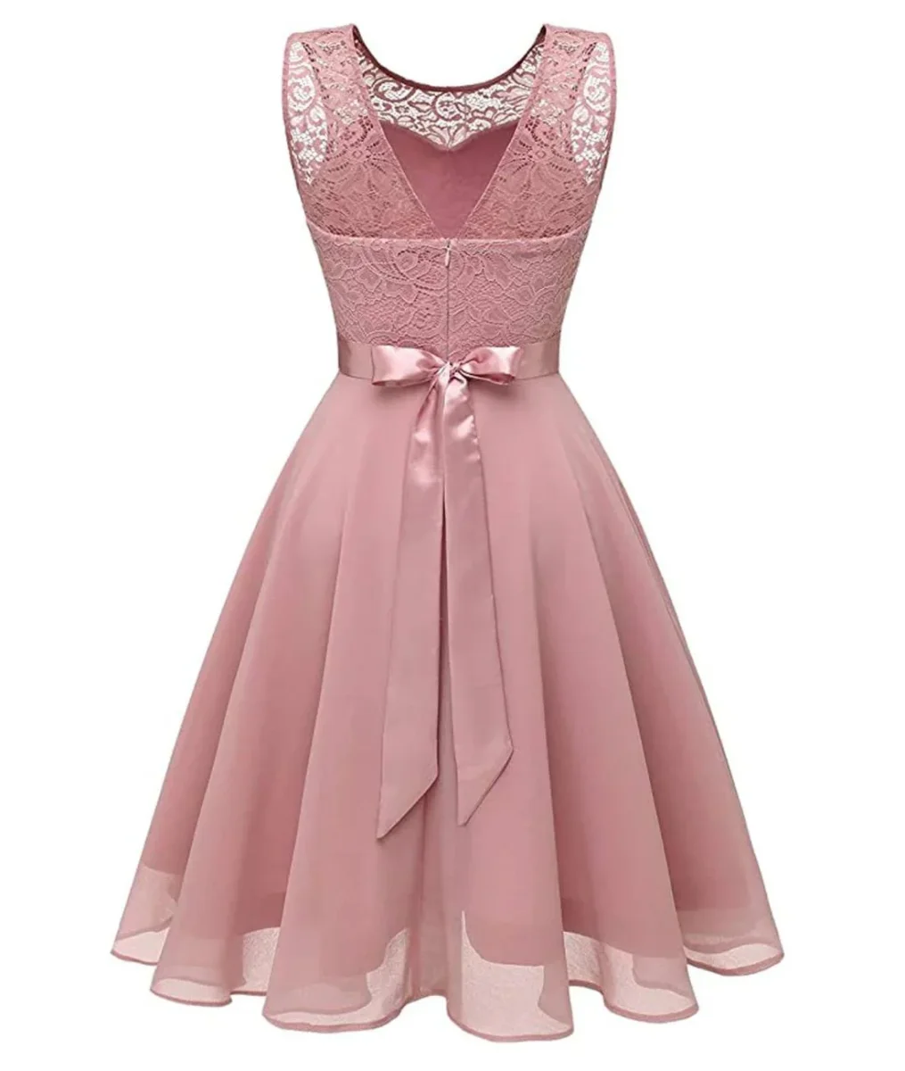 Robe Vintage Dentelle Annee 50 – Image 3