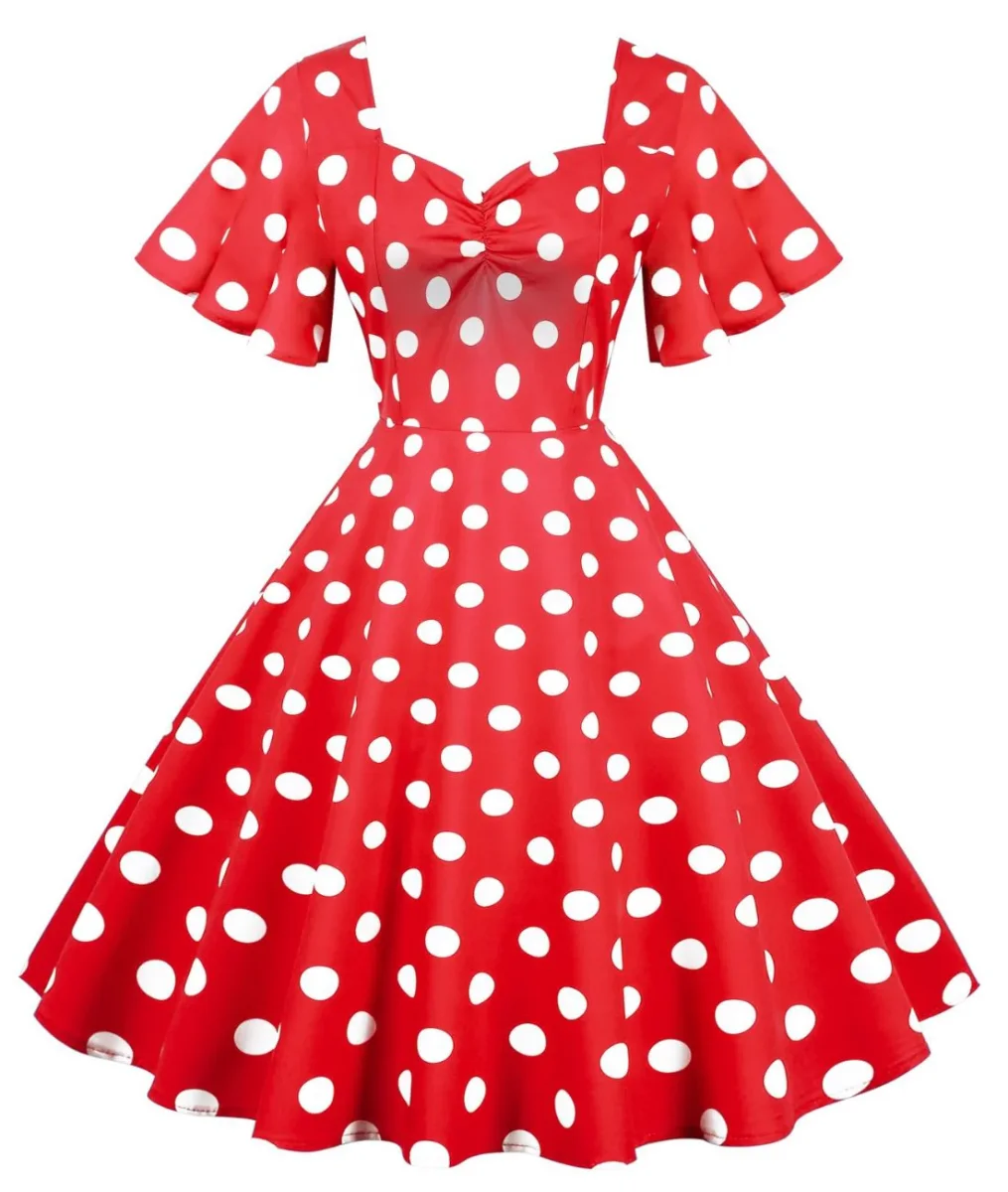 Robe Vintage Pin Up Ballons