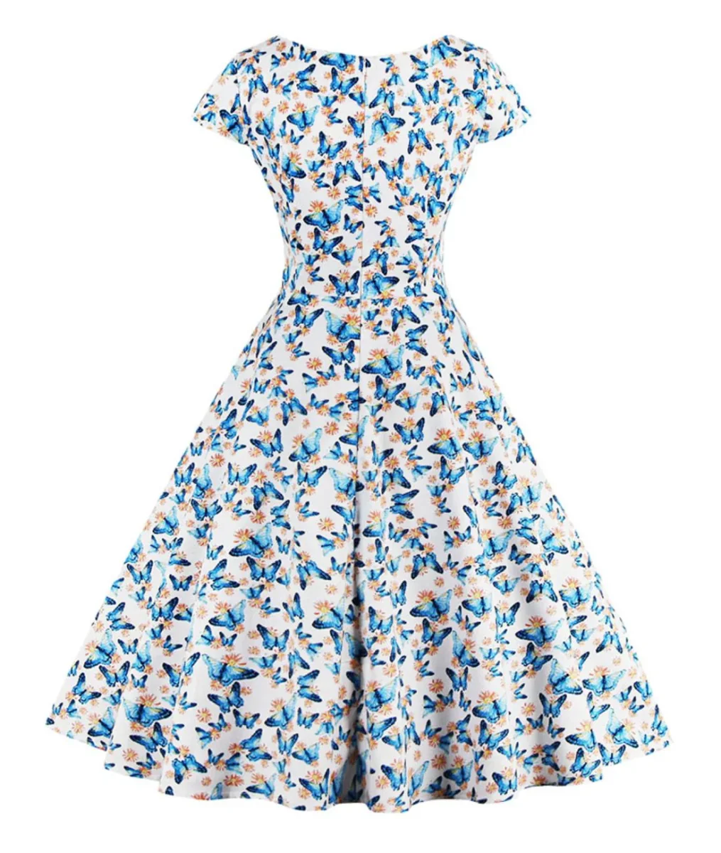 Robe Vintage Pin Up Papillon – Image 3