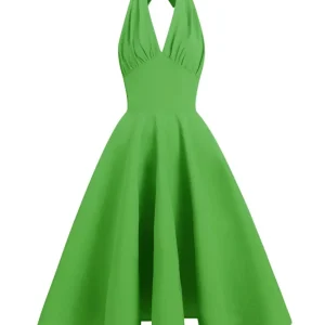 Robe Vintage Verte Année 50