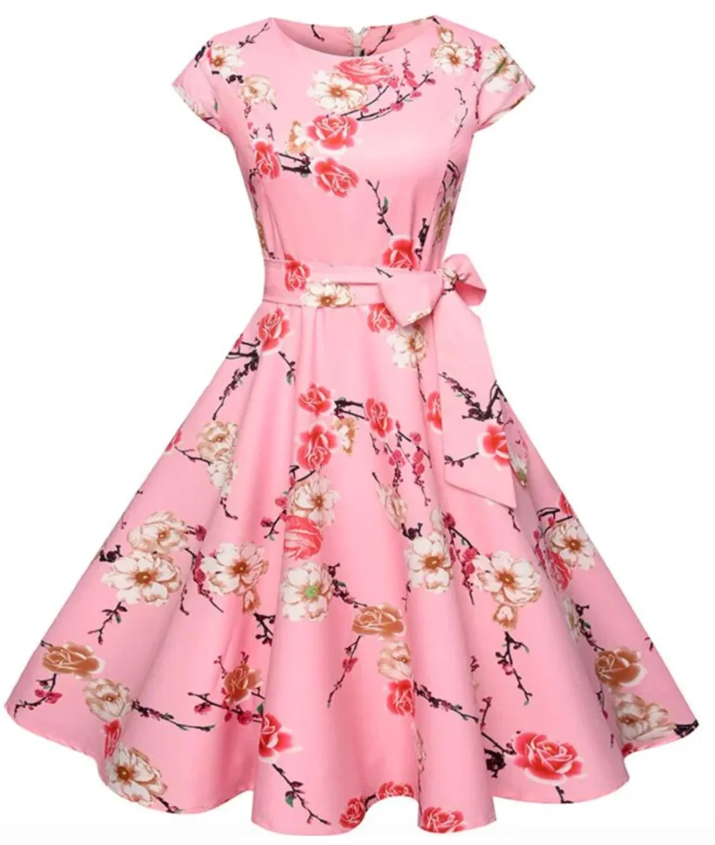 Robes Années 50 Multicolore – Image 2