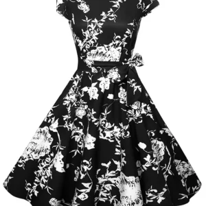 Robes Années 50 Noir