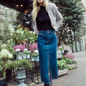 Blazer Sibylle en Tweed Multicolore